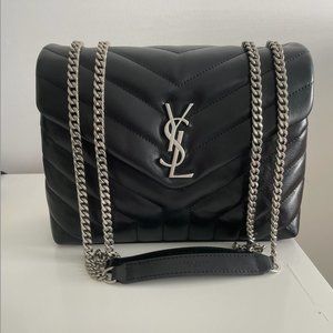 BRAND NEW Yves Saint Laurent Loulou Small in Quilted Leather